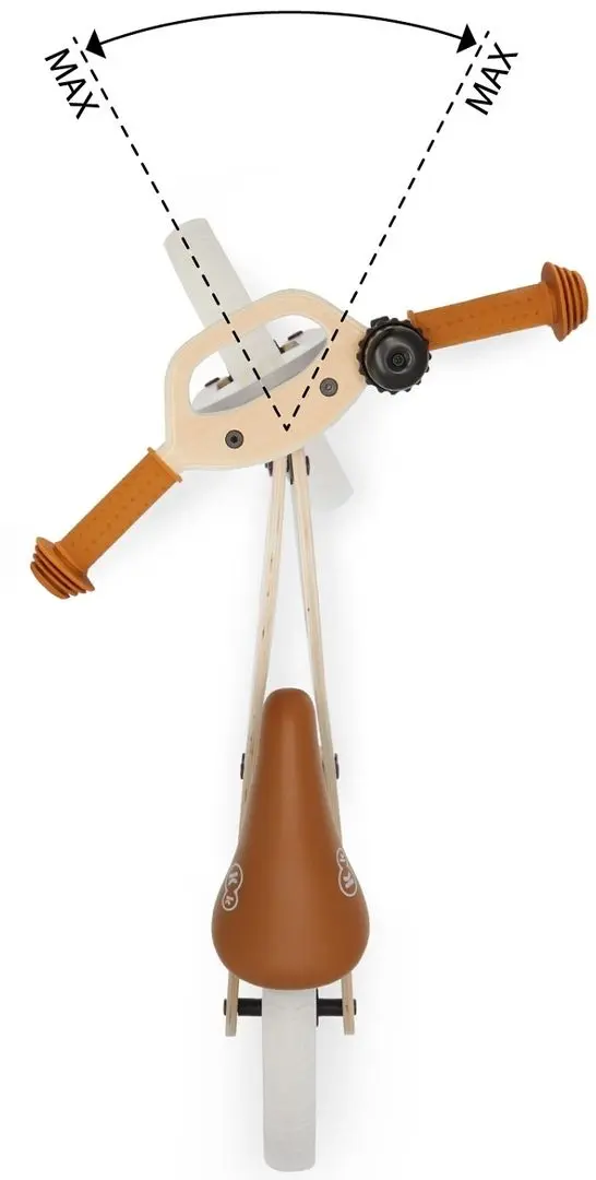 Bicicleta fara pedale Kinderkraft Uniq (Pink) - 6