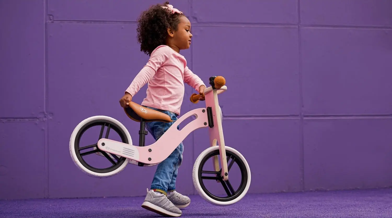 Bicicleta fara pedale Kinderkraft Uniq (Pink) - 8