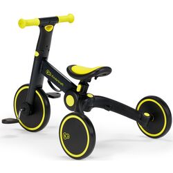 Bicicleta fara pedale pliabila 3in1 KinderKraft 4TRIKE (Black Volt) Thumb