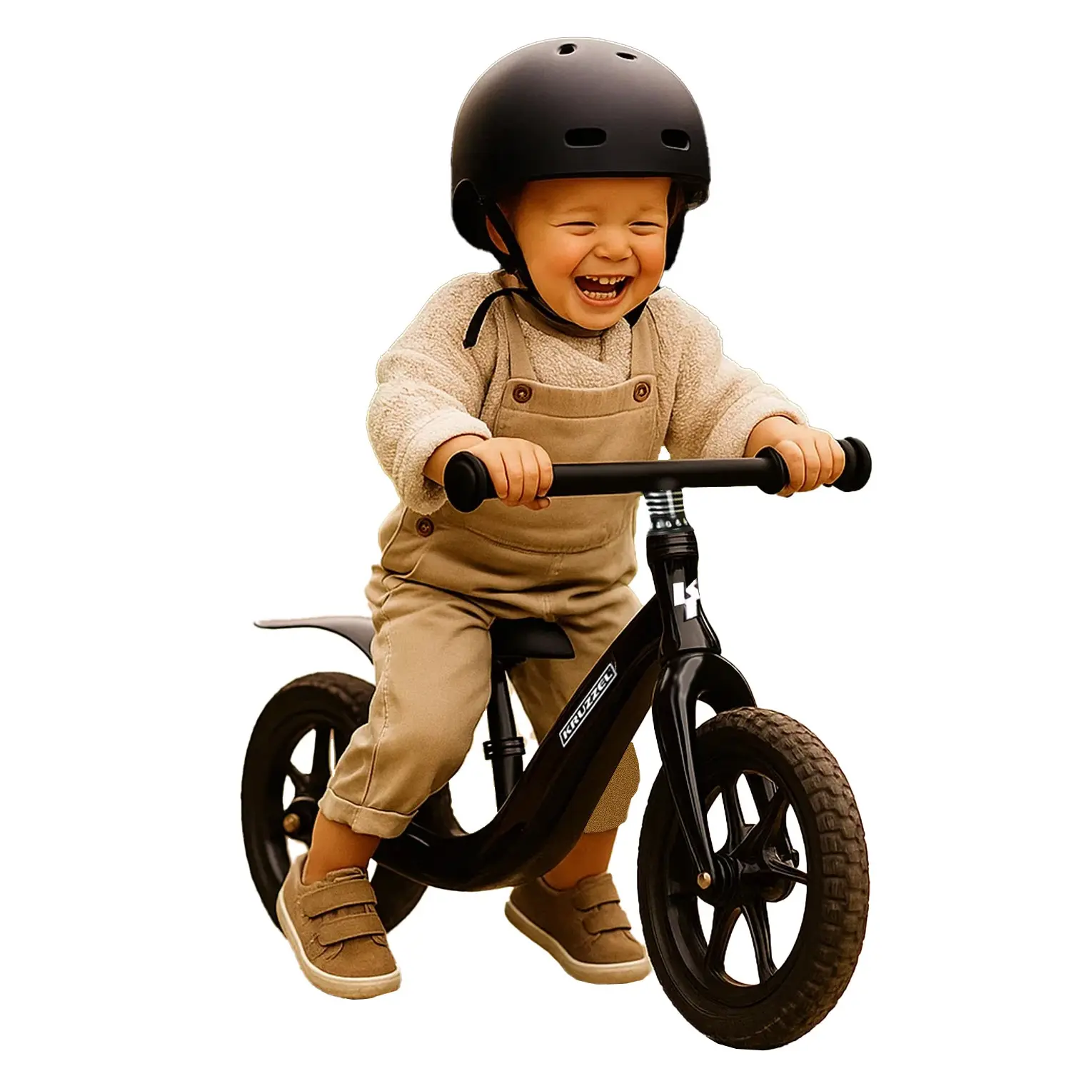 Bicicleta fara pedale Kruzzel 25767 (Black) - 8