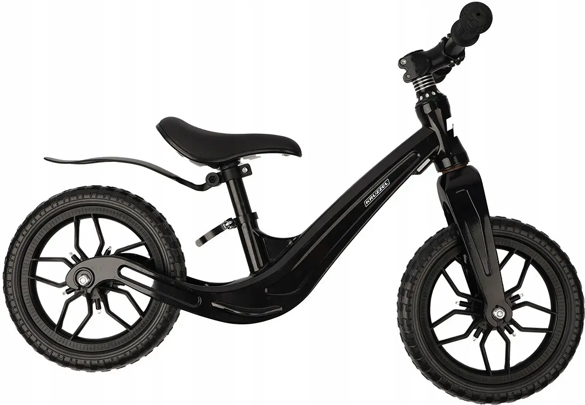 Bicicleta fara pedale Kruzzel 25767 (Black)