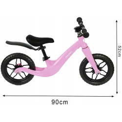 Bicicleta fara pedale Kruzzel 25768 (Pink) Thumb