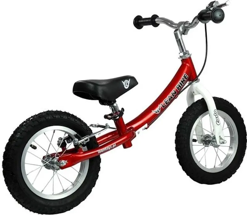 Bicicleta fara pedale Lean Bike Carlo (Red)