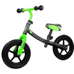 Bicicleta fara pedale Lean Bike Corrado (Green/Grey)
