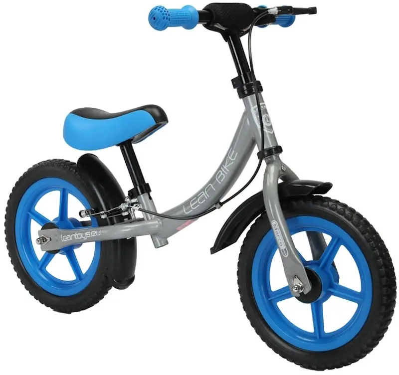 Bicicleta fara pedale Lean Bike Marco (Blue/Grey)