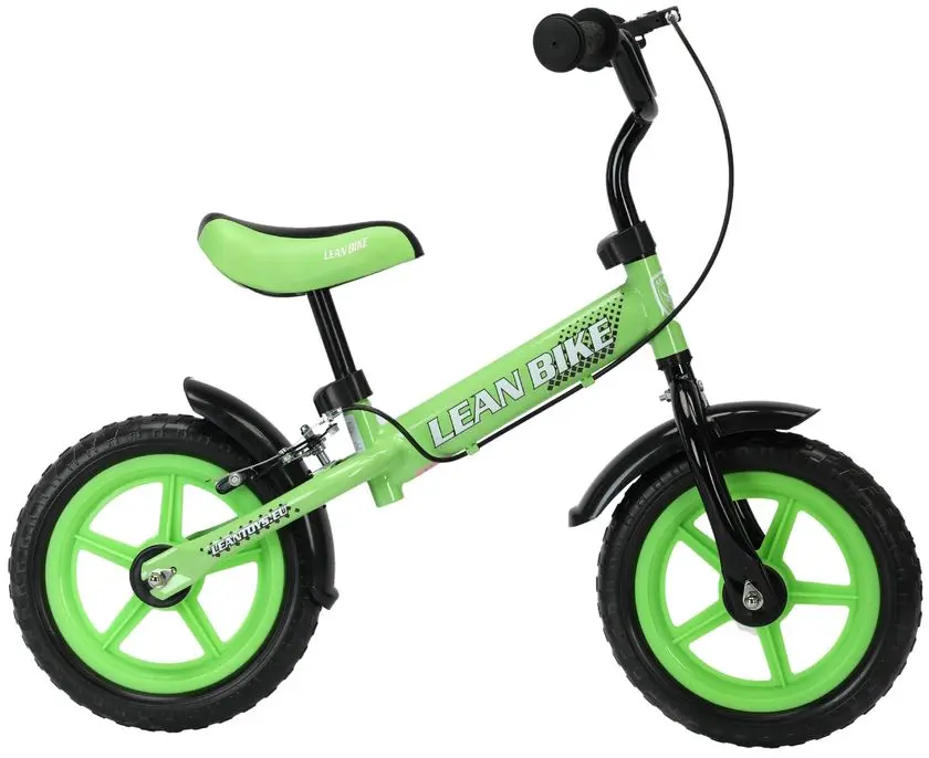 Bicicleta fara pedale Lean Bike Mario (Green)