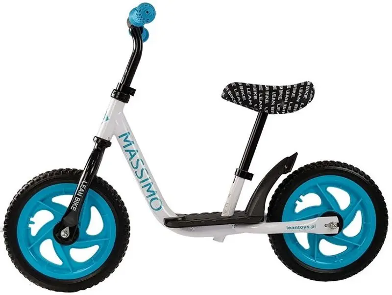 Bicicleta fara pedale Lean Bike Massimo (Blue/White) - 5