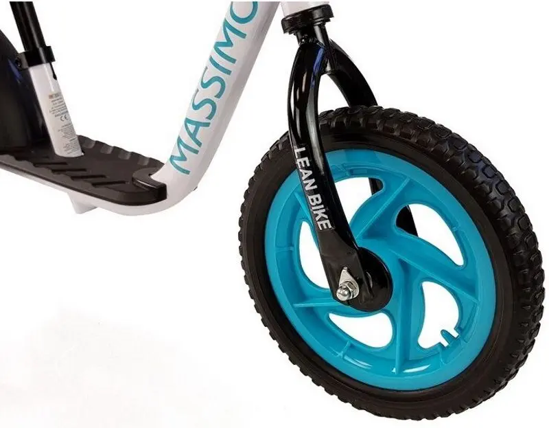 Bicicleta fara pedale Lean Bike Massimo (Blue/White) - 4