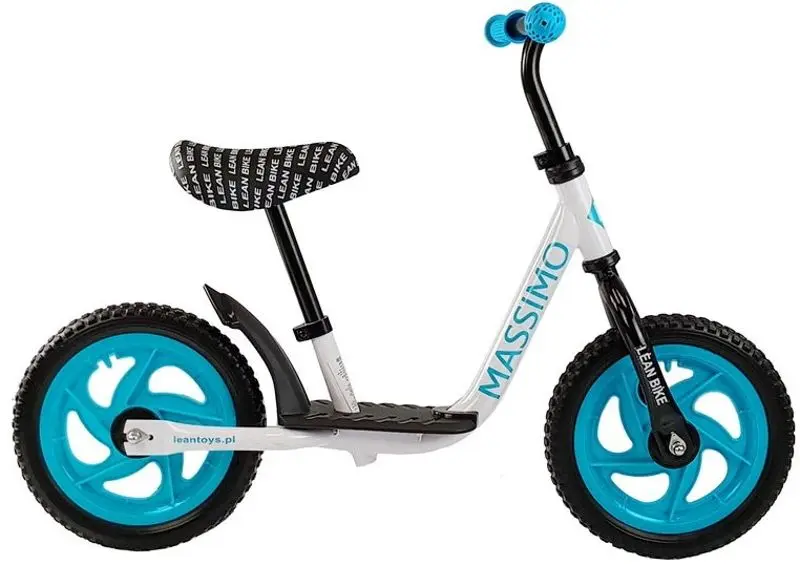 Bicicleta fara pedale Lean Bike Massimo (Blue/White) - 3