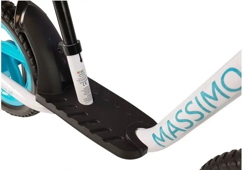 Bicicleta fara pedale Lean Bike Massimo (Blue/White) - 2
