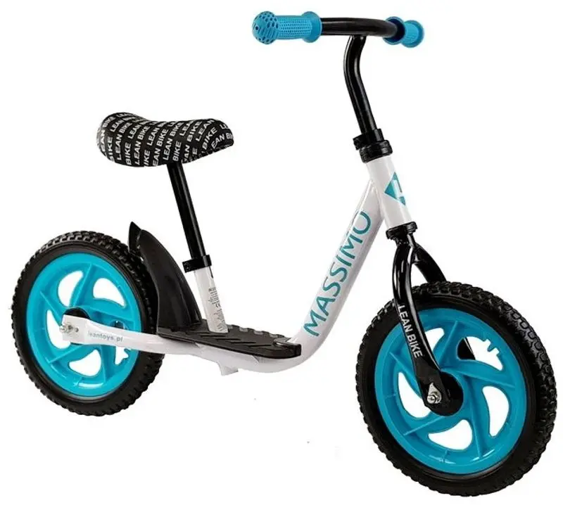 Bicicleta fara pedale Lean Bike Massimo (Blue/White)