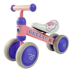 Bicicleta fara pedale LeanToys 5262 (Pink/Violet)