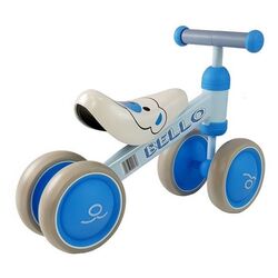 Bicicleta fara pedale LeanToys 5263 (White/Blue) Thumb