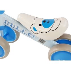 Bicicleta fara pedale LeanToys 5263 (White/Blue) Thumb