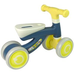 Bicicleta fara pedale LeanToys Hello (Blue/Yellow) Thumb