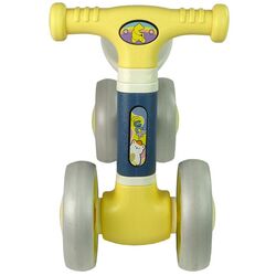 Bicicleta fara pedale LeanToys Hello (Blue/Yellow) Thumb