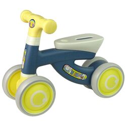 Bicicleta fara pedale LeanToys Hello (Blue/Yellow)