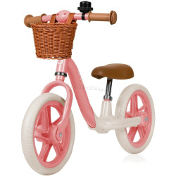 Bicicleta fara pedale Lionelo Alex Plus (Pink Rose)