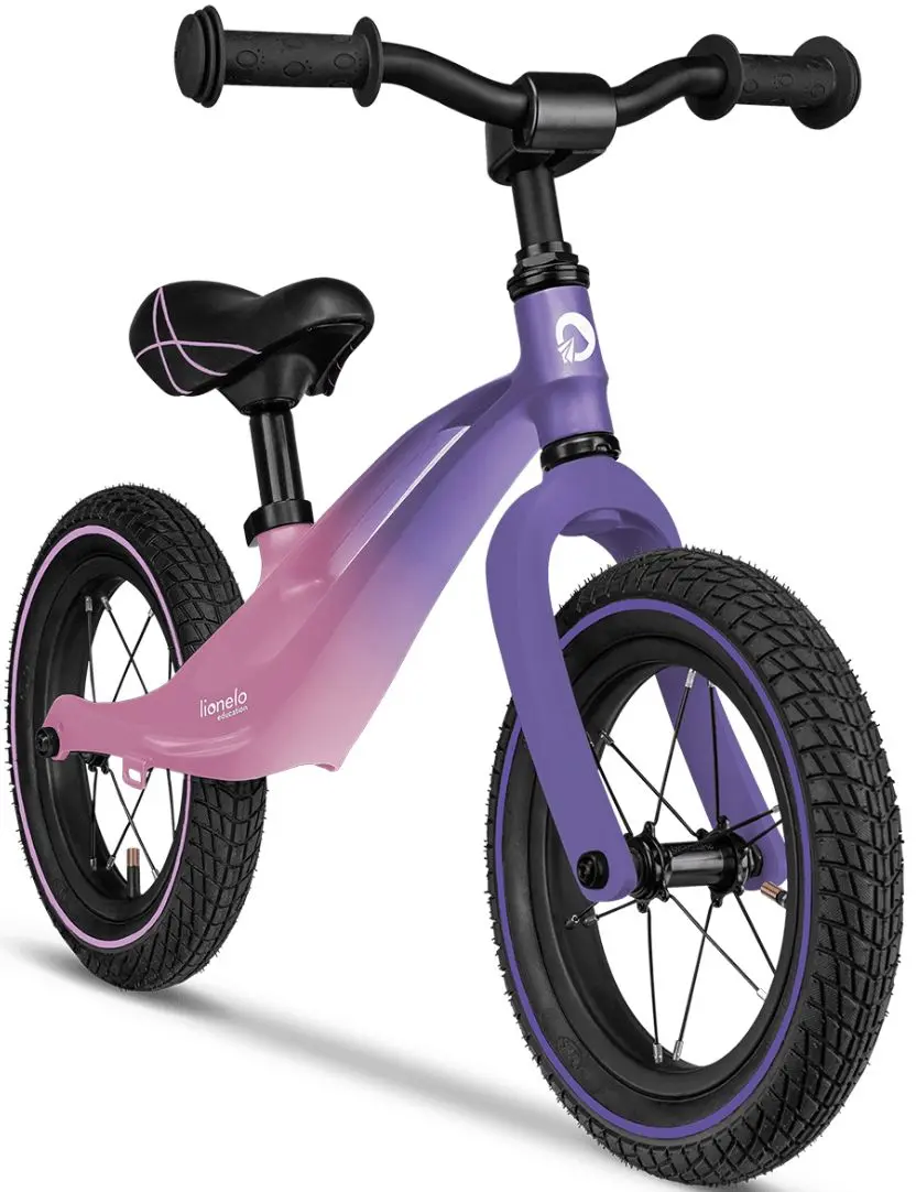 Bicicleta fara pedale Lionelo Bart Air (Pink/Violet) - 3