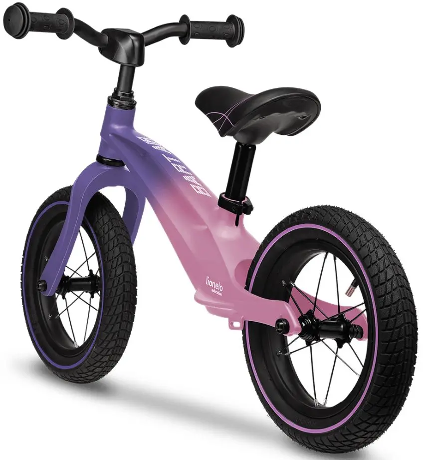 Bicicleta fara pedale Lionelo Bart Air (Pink/Violet) - 4