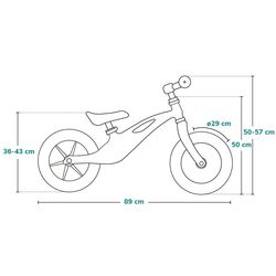 Bicicleta fara pedale Lionelo Bart Tour (Grey Stone) Thumb