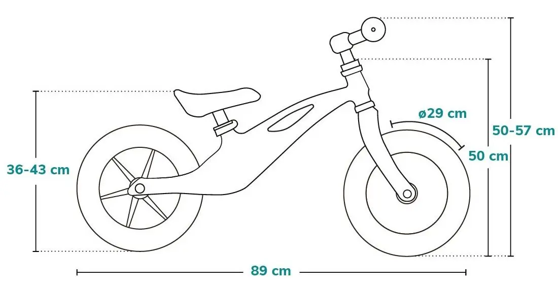 Bicicleta fara pedale Lionelo Bart Tour (Grey Stone) - 5