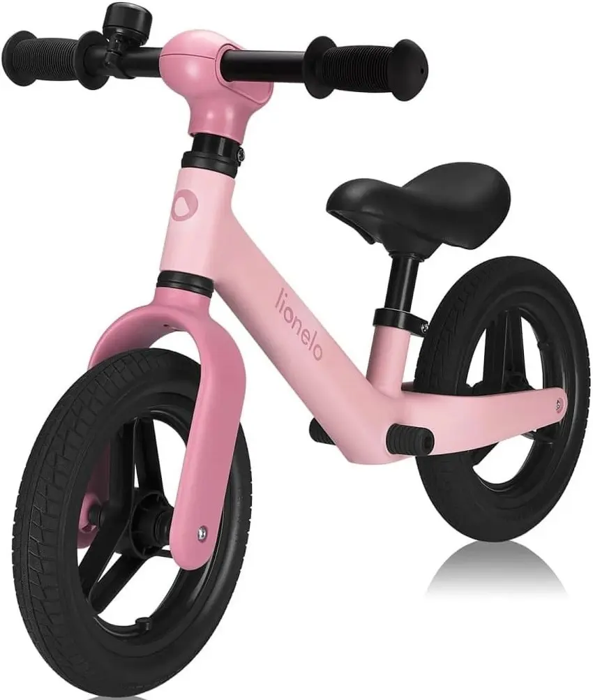 Bicicleta fara pedale Lionelo Toni (Pink Rose)