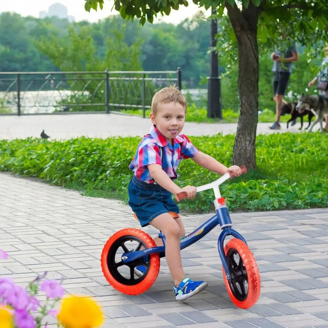 Bicicleta fara pedale MalPlay Sport 109202 (Blue/Red) - 5