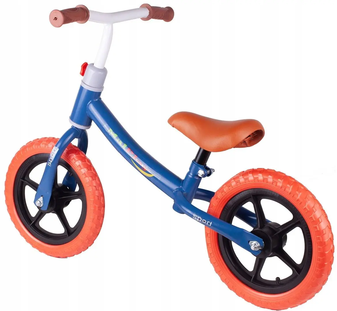 Bicicleta fara pedale MalPlay Sport 109202 (Blue/Red) - 2