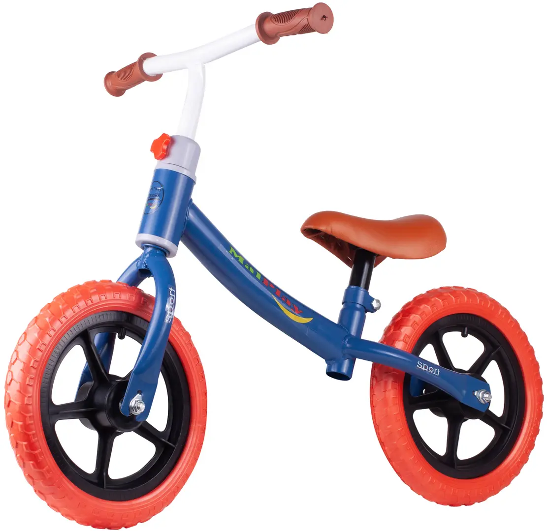 Bicicleta fara pedale MalPlay Sport 109202 (Blue/Red)
