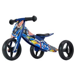 Беговел 2в1 Milly Mally Jake Cars (Blue)