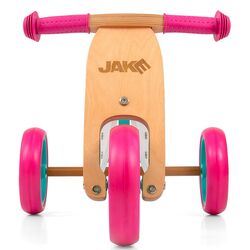 Беговел 2в1 Milly Mally Jake Classic Candy (White/Pink/Turquoise) Thumb