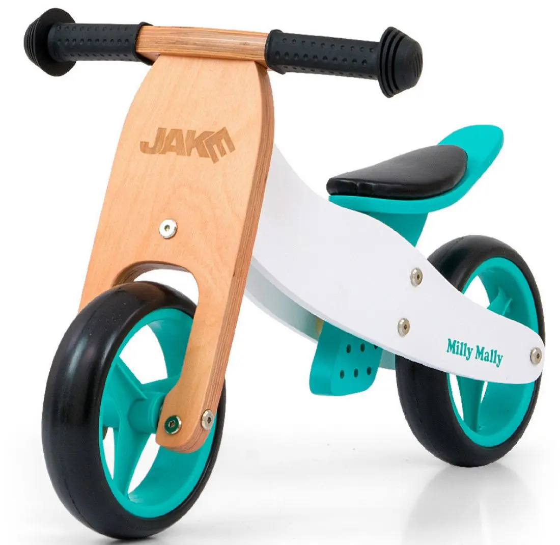 Беговел 2в1 Milly Mally Jake Classic (Mint/White) - 2