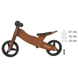 Bicicleta fara pedale 2in1 Milly Mally Jake (Dark Natural) Thumb
