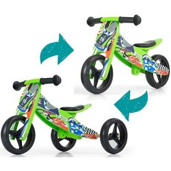 Беговел 2в1 Milly Mally Jake (Green) Thumb