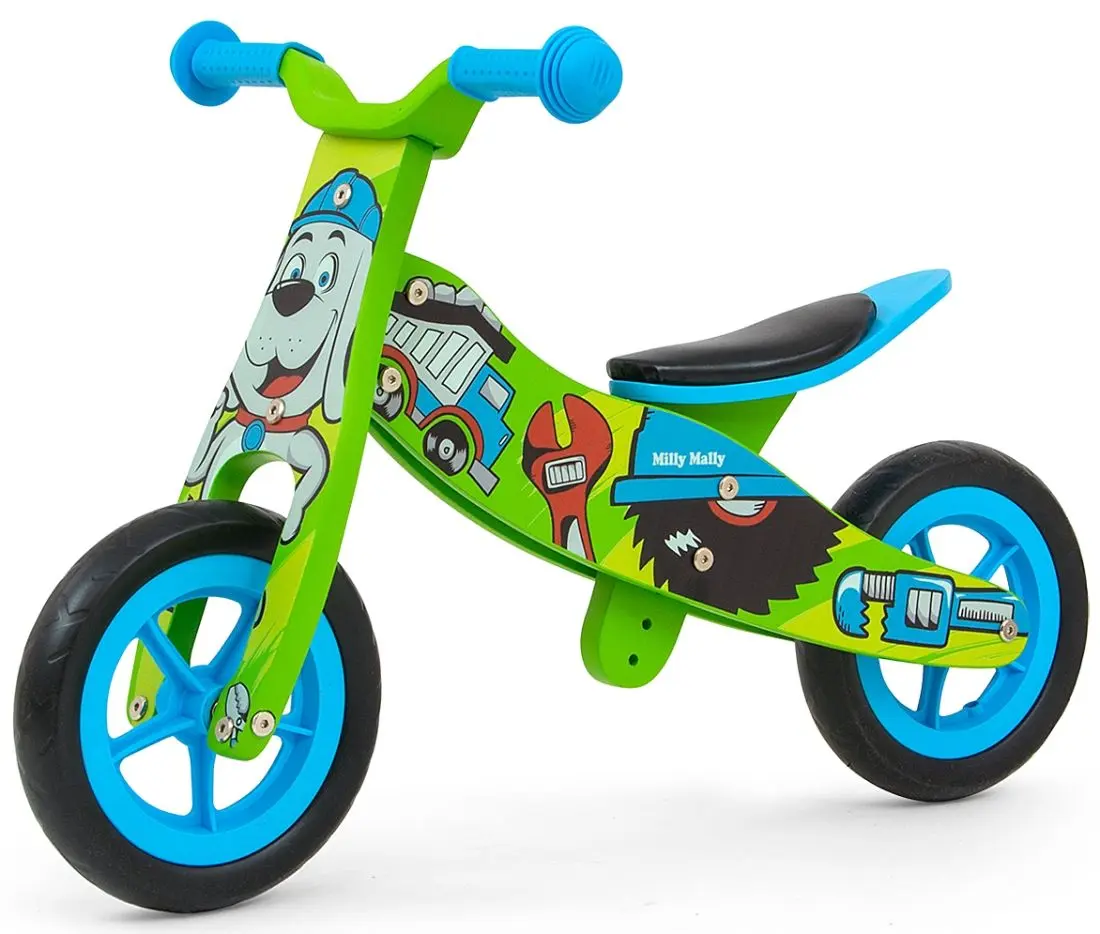 Беговел 2в1 Milly Mally Look Bob (Green/Light Blue) - 2