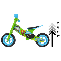 Беговел 2в1 Milly Mally Look Bob (Green/Light Blue) Thumb