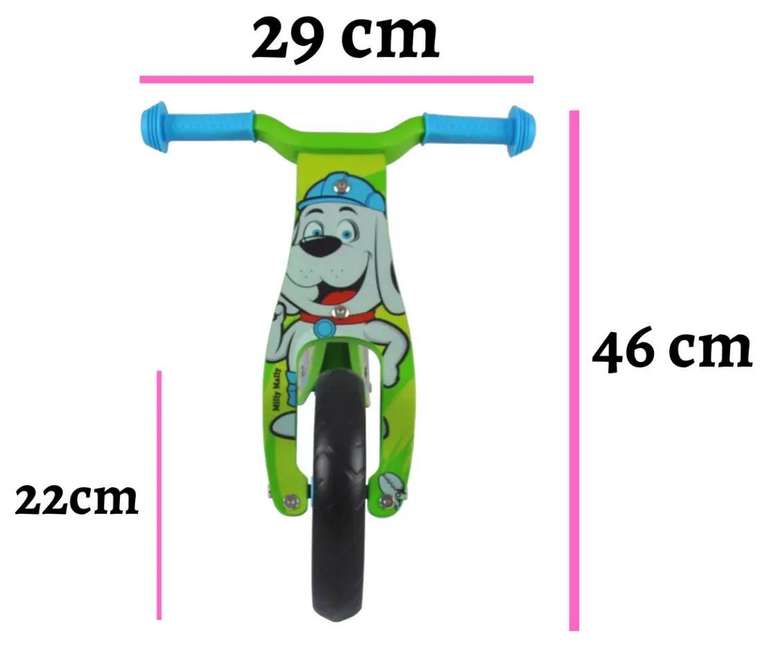 Беговел 2в1 Milly Mally Look Bob (Green/Light Blue) - 4