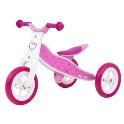 Беговел 2в1 Milly Mally Look Hearts (Pink)