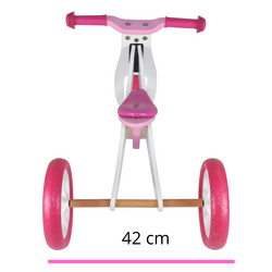 Беговел 2в1 Milly Mally Look Hearts (Pink) Thumb