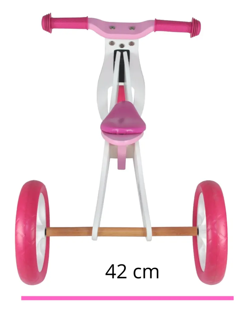 Беговел 2в1 Milly Mally Look Hearts (Pink) - 8