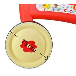 Bicicleta fara pedale Milly Mally Coco (Red/Yellow) Thumb