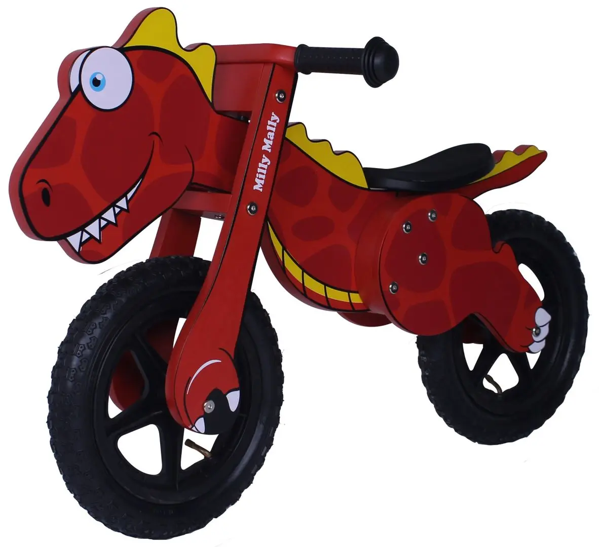 Bicicleta fara pedale Milly Mally Dino (Red)