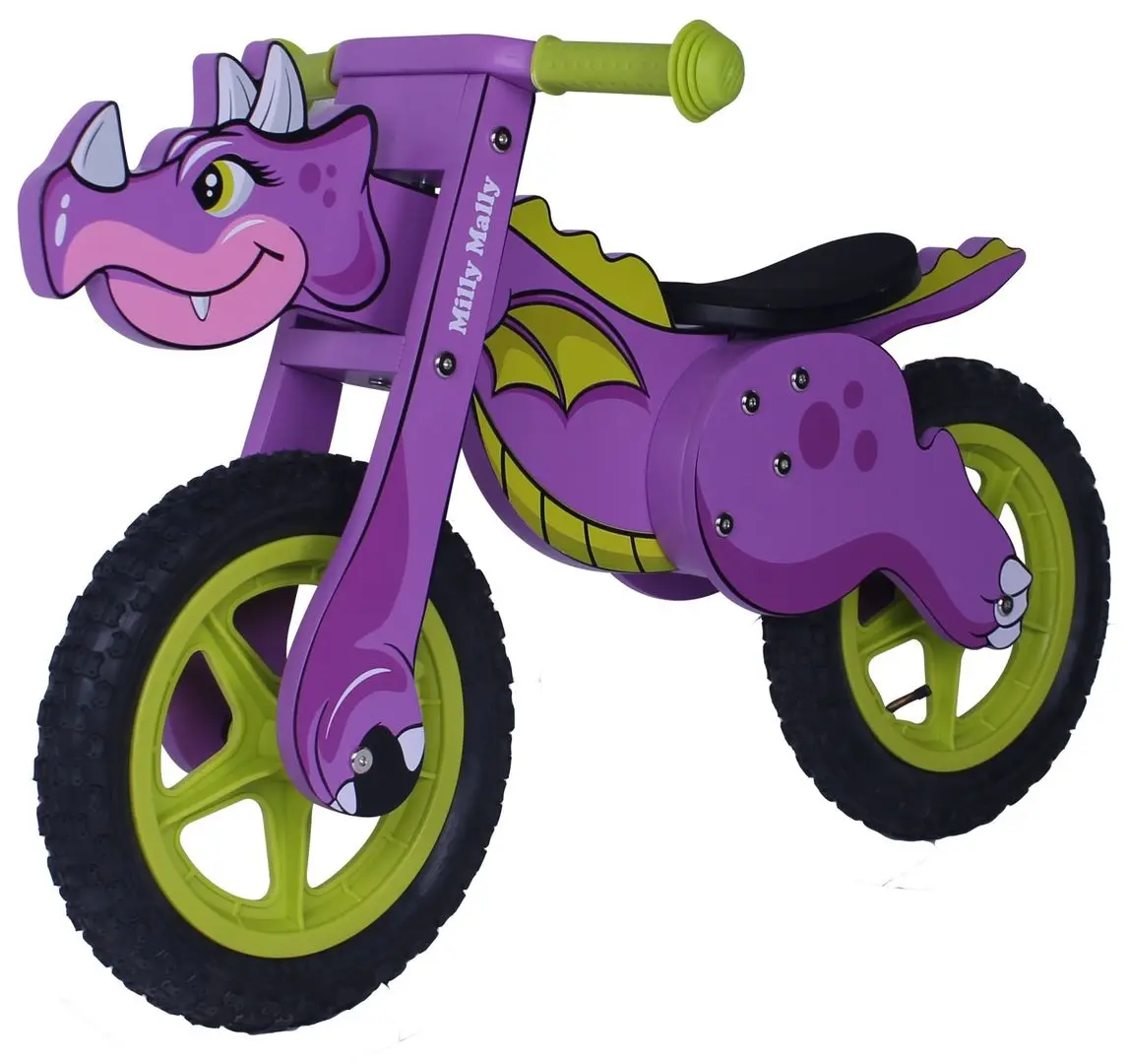 Bicicleta fara pedale Milly Mally Dino (Violet)