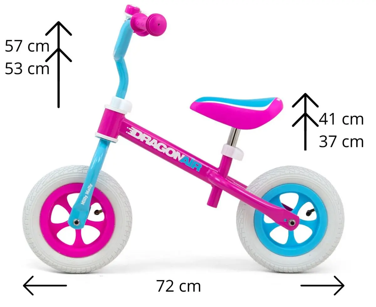 Беговел Milly Mally Dragon Air (Candy) - 3