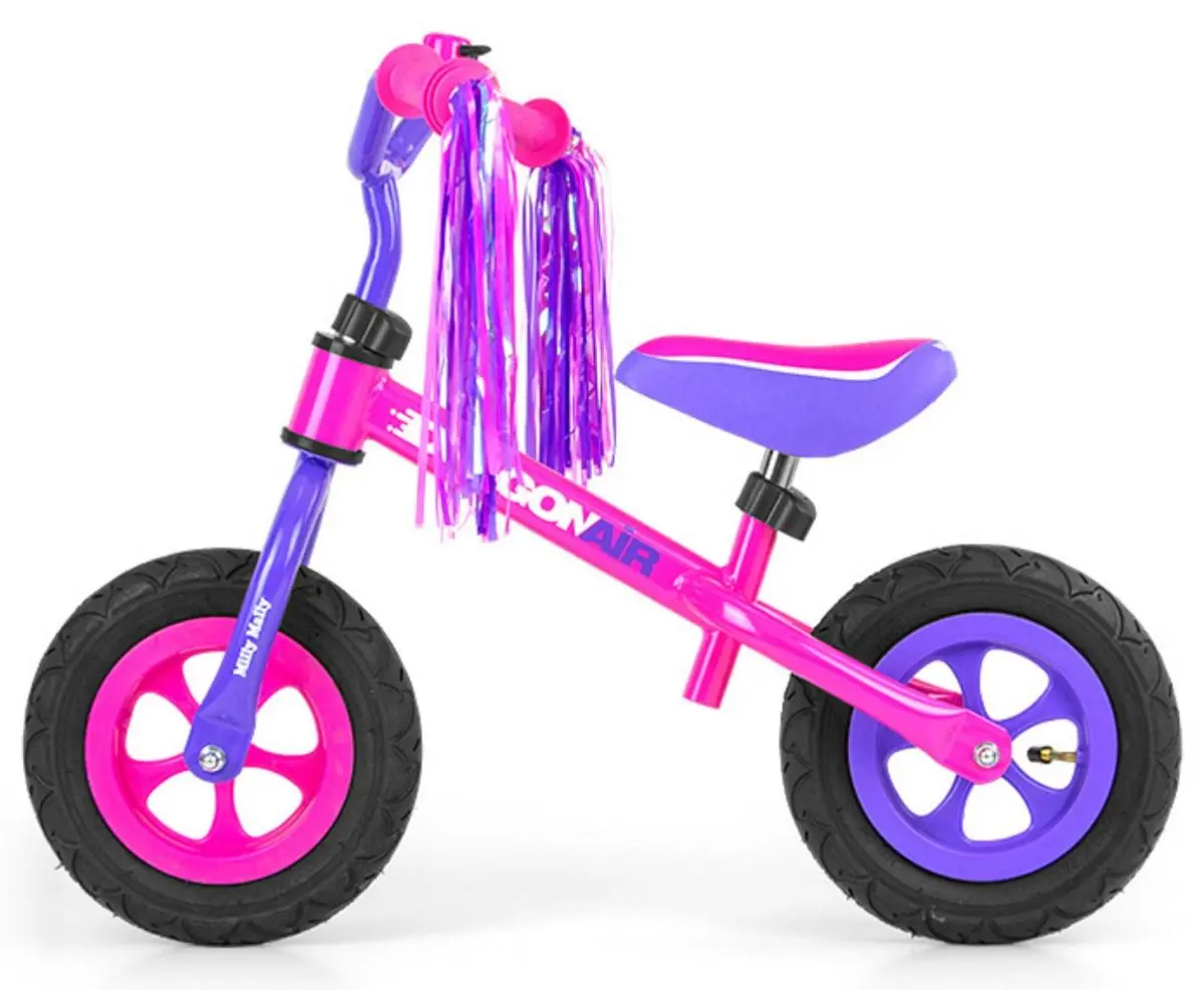 Bicicleta fara pedale Milly Mally Dragon Air (Pink)