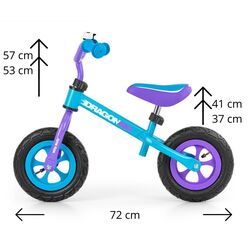 Беговел Milly Mally Dragon Air (Turquoise) Thumb