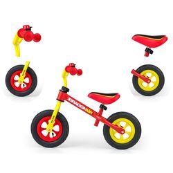 Bicicleta fara pedale Milly Mally Dragon Air (Yellow/Red) Thumb