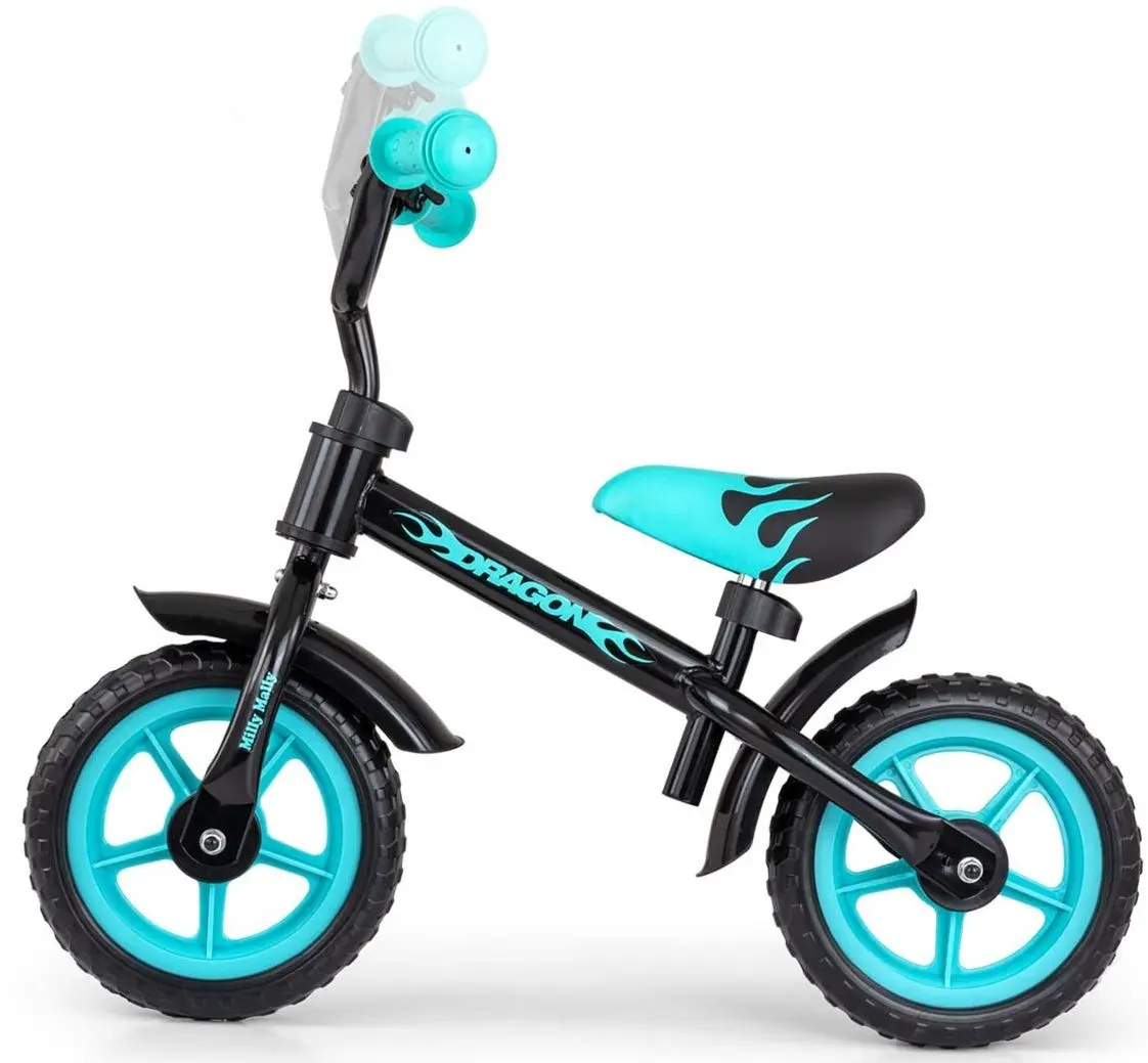 Беговел Milly Mally Dragon (Black/Blue) - 2