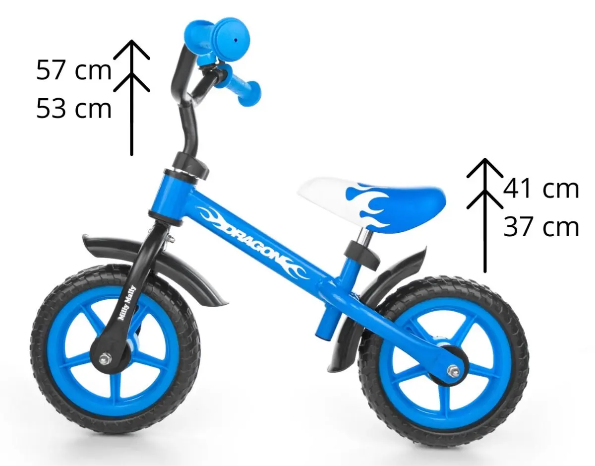 Беговел Milly Mally Dragon (Blue) - 2